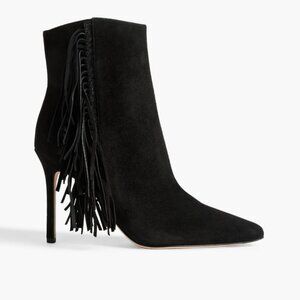 VERONICA BEARD NYOMI FRINGED SUEDE BOOT 11 NEW